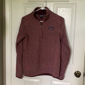 Patagonia Sweater Quarter-Zip Fleece Pullover